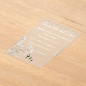 Akryleinladung Acryleinladungen (Ablage )