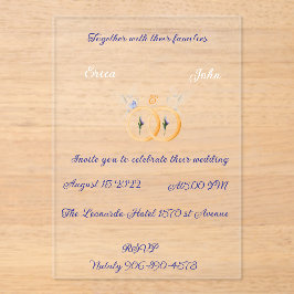 Akryleinladung Acryleinladungen