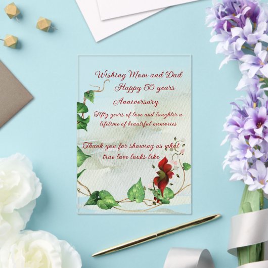 Akryleinladung Acryleinladungen (In Situ (Hochzeit))