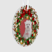 Akryler Ornament personalisieren Sie es mit Ihrem (Vorderseite)