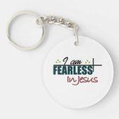 Akryler Schlüsselanhänger mit Friedensbotschaft (Vorderseite)