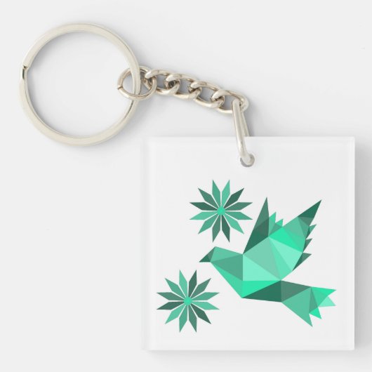 Akryler Schlüsselanhänger mit netter Art (Vorderseite)