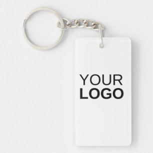 Akryler Schlüsselanhänger, Rechteck (zweiseitig) Schlüsselanhänger