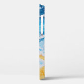 Akryles Meer- und Strandmalerei auf zeichnend Stan Case-Mate iPhone Hülle (Rückseite / Links)