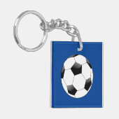 Akrylfußballring Schlüsselanhänger (Vorderseite links)