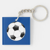 Akrylfußballring Schlüsselanhänger (Rückseite)