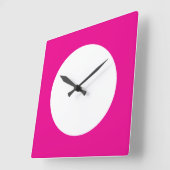 Akrylhalterung Quadratische Wanduhr (Winkel)