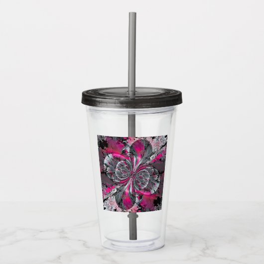 Akrylic Tumbler, gemischte Signale Acryltrinkbecher (Vorderseite)