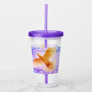 Akrylic Tumbler-Tauftaube Acryltrinkbecher