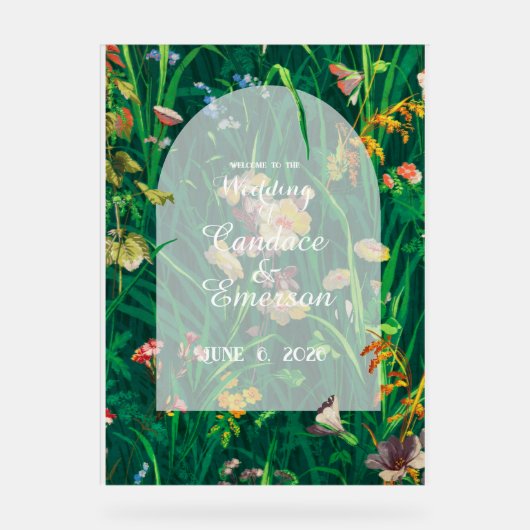 Akryling Acrylschild (Vorderseite)