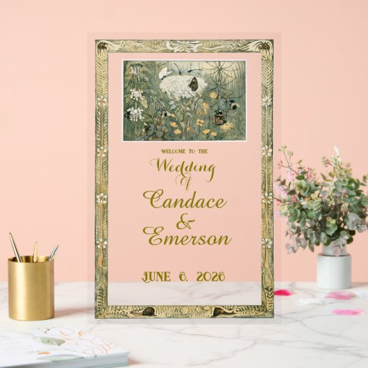 Akryling Acrylschild (Hochzeit)