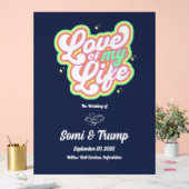 Akryling Acrylschild (Hochzeit)