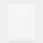 Akryling Acrylschild (Vorderseite)