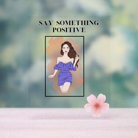 Akryling Acrylschild (Neutral)