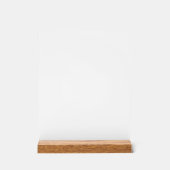 Akryling Acrylschild (Vorderseite)