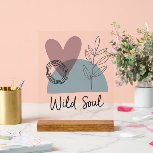 Akryling Acrylschild (Hochzeit)