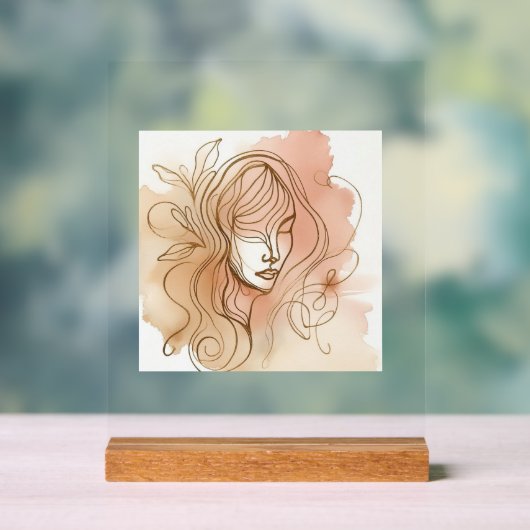 Akryling Acrylschild (Neutral)