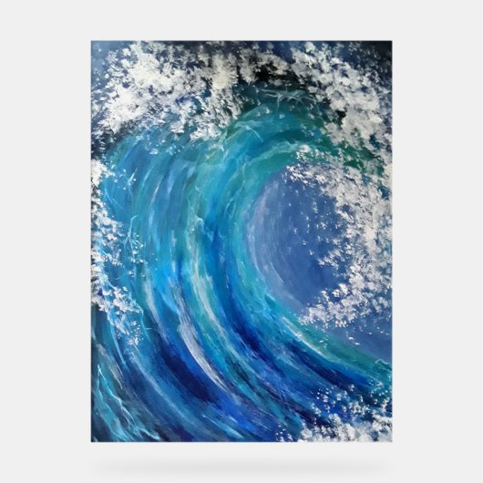 Akryling Acrylschild (Vorderseite)