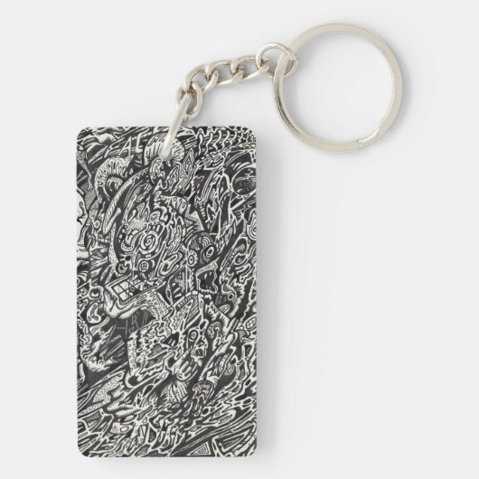 Akryling Schlüsselanhänger (Rückseite)