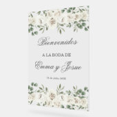 Akrylisches Hochzeitssymbol auf Spanisch Acrylschild (Winkel)