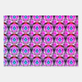 Akrylkunst Moderne Abstrakte Wirble Geschenkpapier Set (Vorderseite 3)