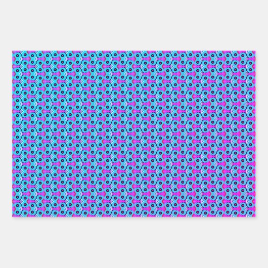 Akrylkunst Moderne Abstrakte Wirble Geschenkpapier Set (Vorderseite 2)