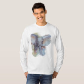 Akryllackierte Elefantenkunst T-Shirt (Vorne ganz)