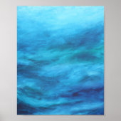 Akryllackierte Seenwalben Poster (Vorne)