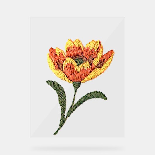 Akryllisch-Design Acrylschild (Vorderseite)