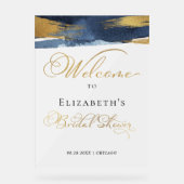 Akryllische Begrüßungsschilder für das Brautparty Acrylschild (Vorderseite)