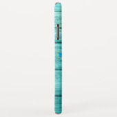 Akryllische Blume auf Holz Case-Mate iPhone Hülle (Hinten/Rechts)