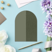 Akryllische Einladung für die benutzerdefinierte M (Insitu (Hochzeit))