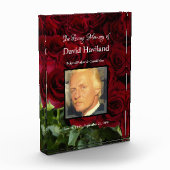 Akryllische Foto-Block-Rose Memorial HAMbWG Fotoblock (Links)