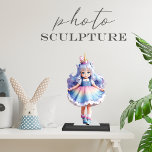 Akryllische Fotoskulptur. Verwandelt ein Foto in e Freistehende Fotoskulptur<br><div class="desc">Einzigartige Statuette für die Fotoskulptur. Erstellen Sie Ihre eigene personalisierte Zuhause- oder Bürodekoration, indem Sie hochgeladene Digitalbilder oder Fotos hochladen! Zazzles maßgeschneiderte Fotoskulpturen ermöglichen es Ihnen, Ihr geliebtes Bild oder Porträt in ein einzigartiges Memento zu verwandeln, indem Sie Ihr Foto oder Digitalbild in eine dreidimensionale Fotoskulptur umwandeln, die auch als...</div>