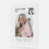 Akryllische personalisierte Graduierungspartei Acrylschild (Winkel)