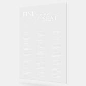 Akryllische Signatur, einfache moderne Hochzeitssi Acrylschild (Winkel)