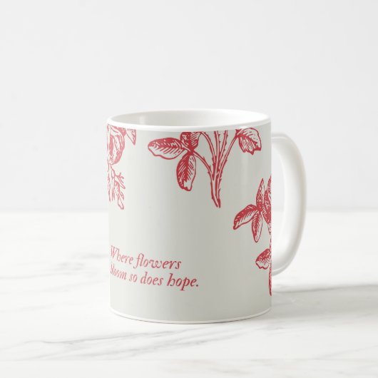 Akryllische Wandkunst Kaffeetasse (VorderseiteRechts)