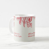 Akryllische Wandkunst Kaffeetasse (Vorderseite Links)