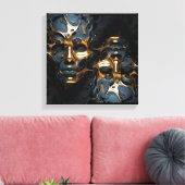 Akryllische Wandkunst Leinwanddruck (Insitu (Wohnzimmer))