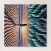 Akryllische Wandkunst Puzzle (Horizontal)