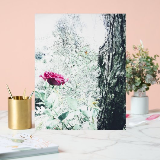 Akryllischer Design Acrylschild (Hochzeit)