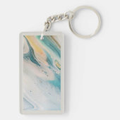 Akryllischer Schlüsselanhänger auf Doppelseite Boh (Rückseite)