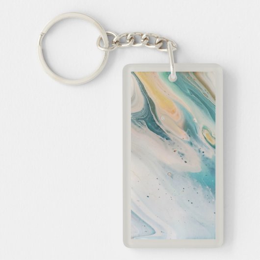 Akryllischer Schlüsselanhänger auf Doppelseite Boh (Vorderseite)