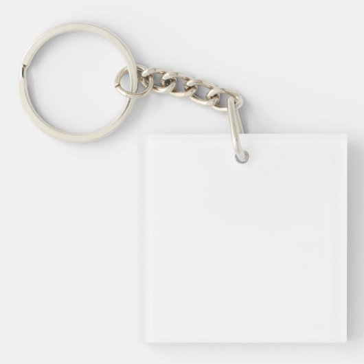 Akryllischer Schlüsselanhänger, quadratisch (beids Schlüsselanhänger (Vorderseite)