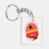 Akryllischer Schlüsselanhänger, quadratisch (beids Schlüsselanhänger (Vorderseite links)