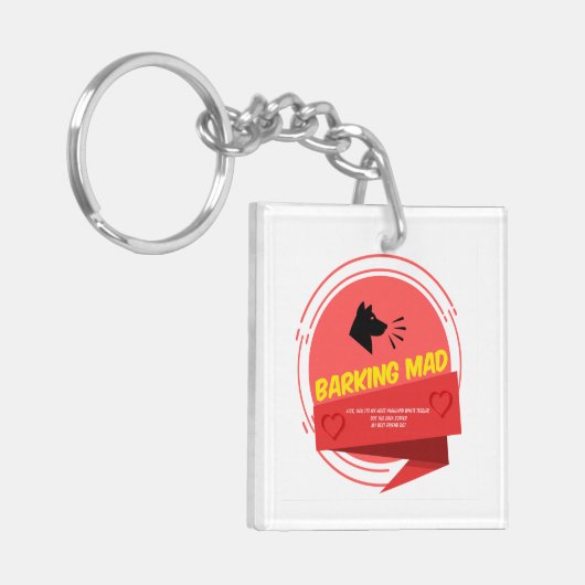 Akryllischer Schlüsselanhänger, quadratisch (beids Schlüsselanhänger (Vorderseite links)