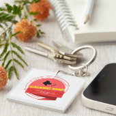 Akryllischer Schlüsselanhänger, quadratisch (beids Schlüsselanhänger (Vorderseite rechts)