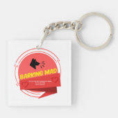 Akryllischer Schlüsselanhänger, quadratisch (beids Schlüsselanhänger (Rückseite)