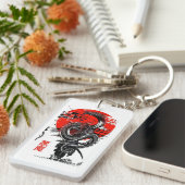 Akryllischer Schlüsselanhänger, Rechteck (beidseit Schlüsselanhänger (Vorderseite rechts)