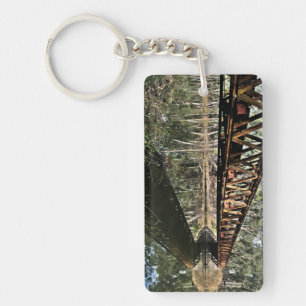 Akryllischer Schlüsselanhänger, Rechteck (beidseit Schlüsselanhänger